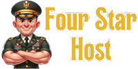 four star host logo